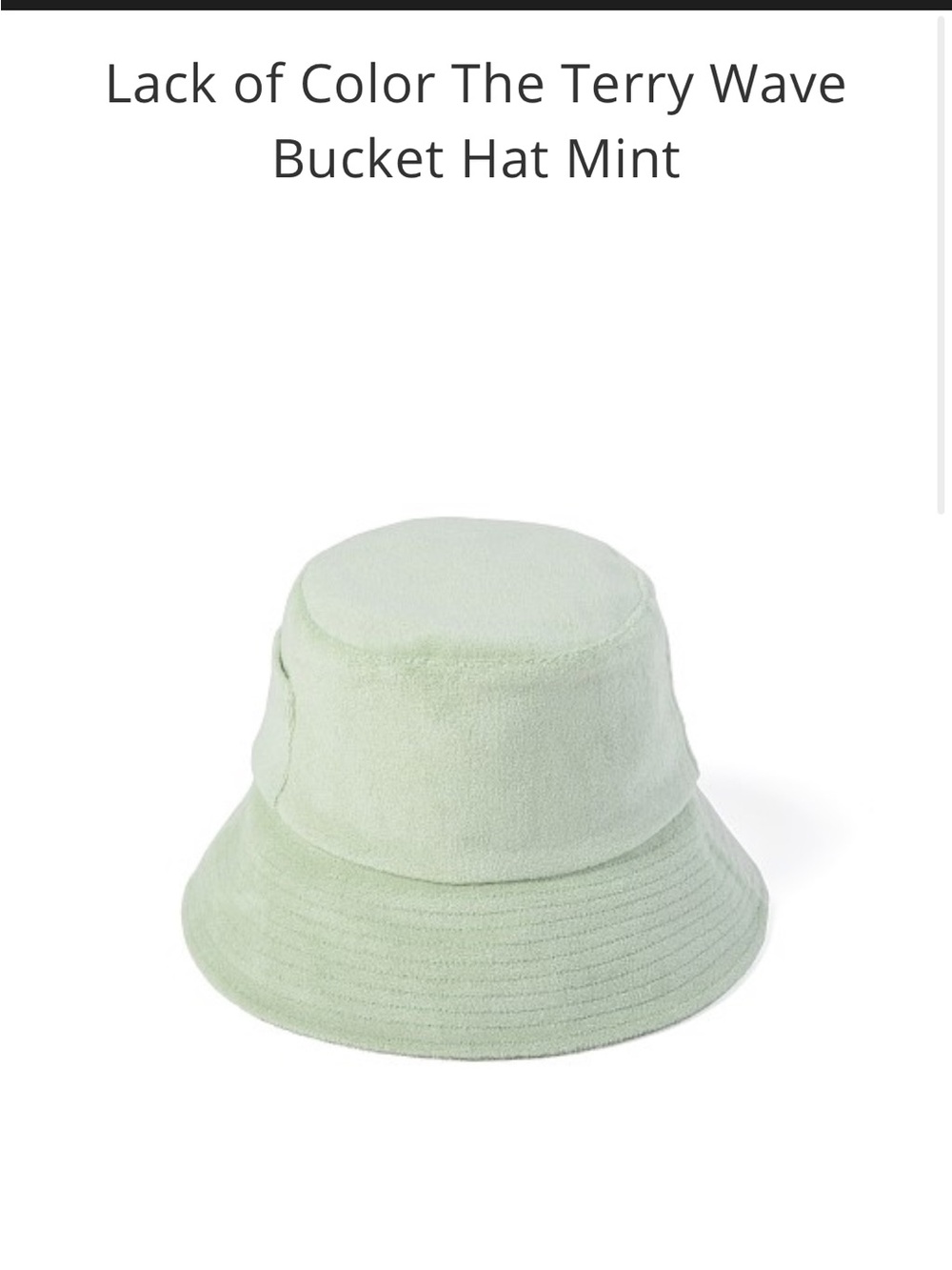 Lack of Color Wave Bucket Hat